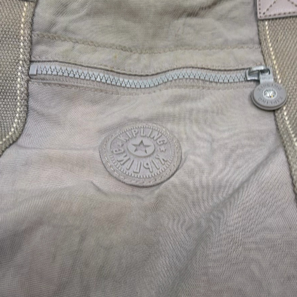 Kipling Gray Nylon Satchel - Picture 2 of 8